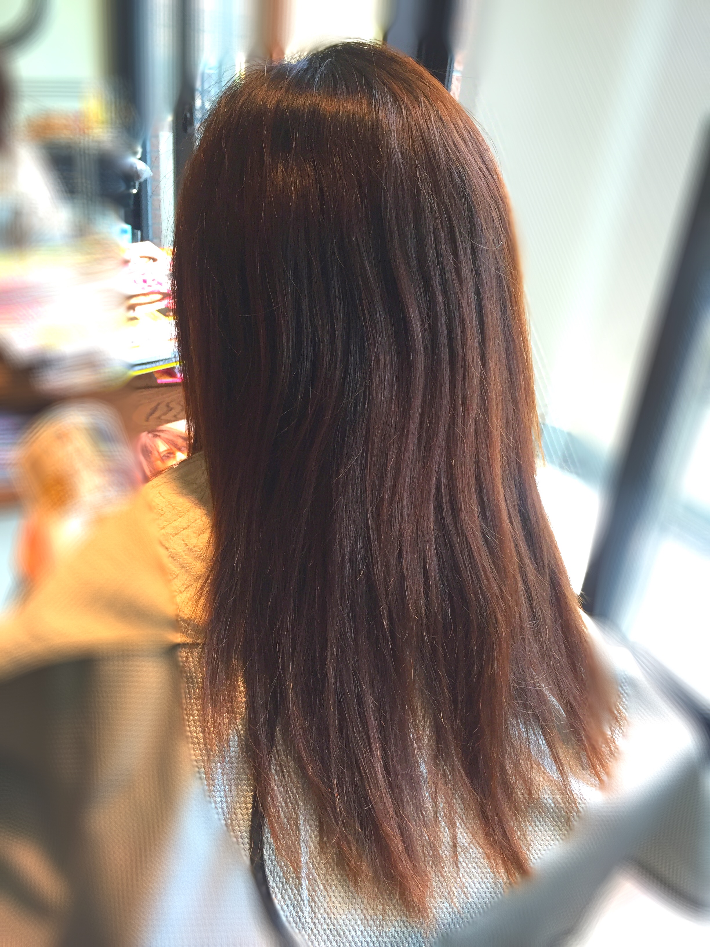 髪の量が多い人のための髪型と縮毛矯正 神戸三宮の美容室プライベートヘアサロンsur